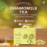 Kasika's Combo Pack of Blue Pea Tea & Chamomile Tea  Natural Fresh & Herbal Tea | Caffeine Free and No additives or artificial flavors,